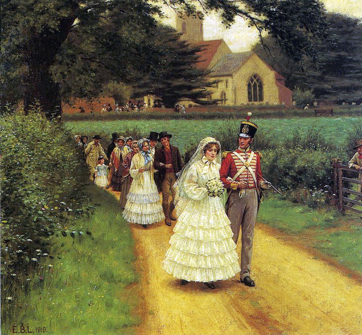 La Marche nuptiale, 1919 - Edmund Blair Leighton
