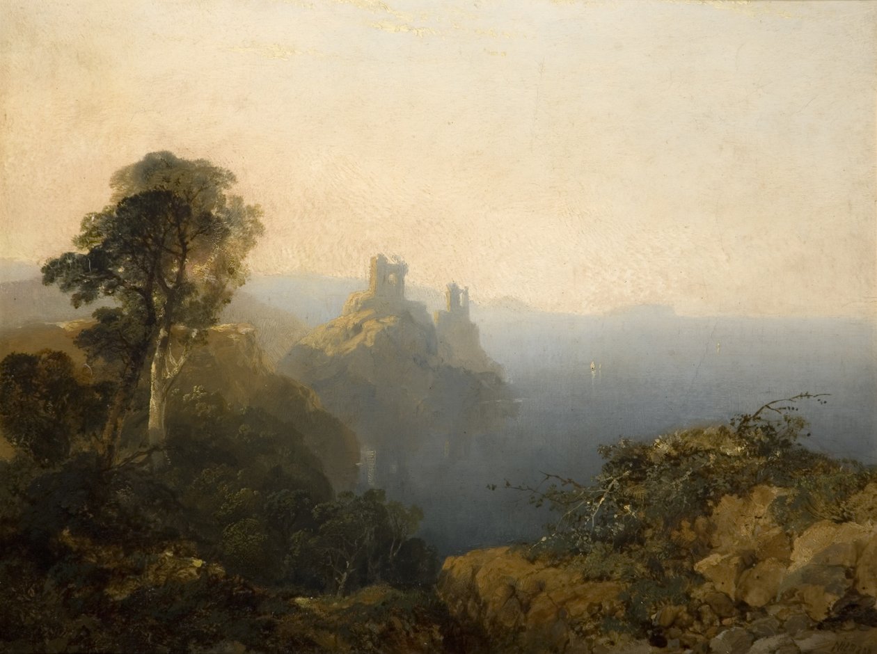 Château Noir, Wicklow, 1854 - Edmund John Niemann