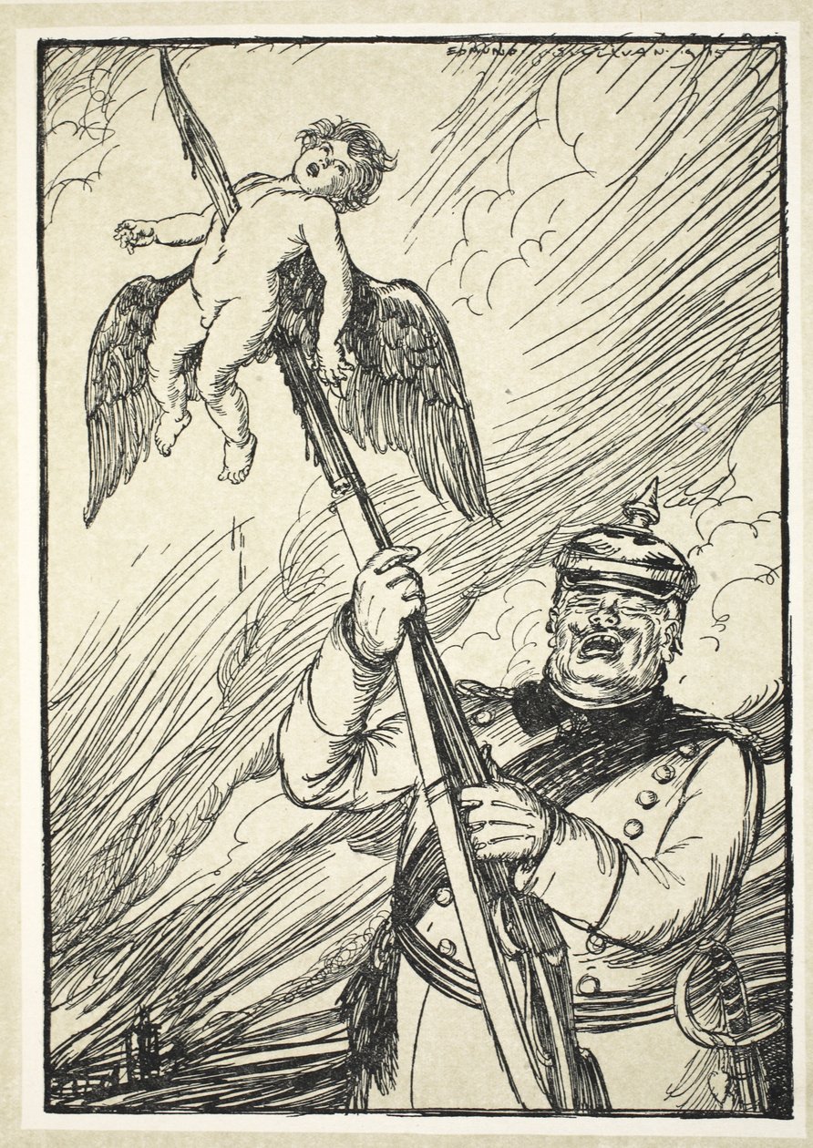 Le gentil Allemand, illustration de The Kaiser