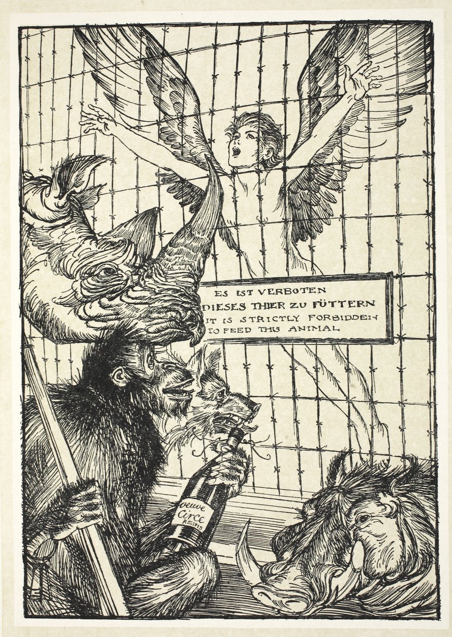 Le Prisonnier de guerre, illustration de The Kaiser