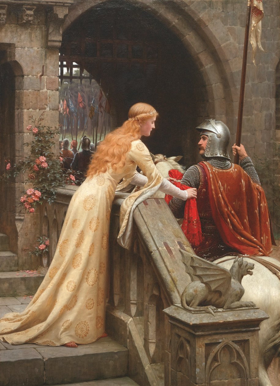 Dieu vous garde - Edmund Leighton