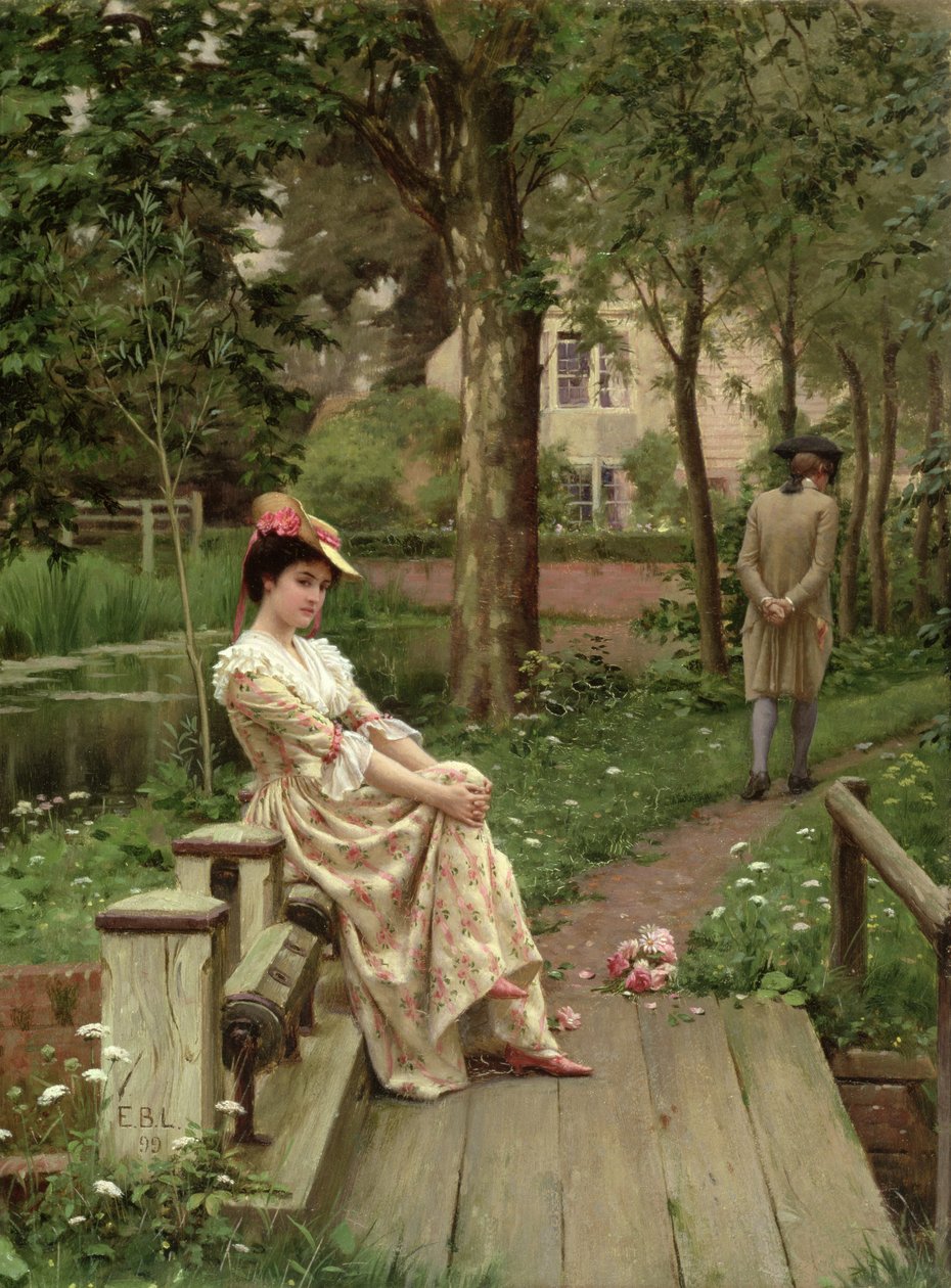 Éteint - Edmund Blair Leighton
