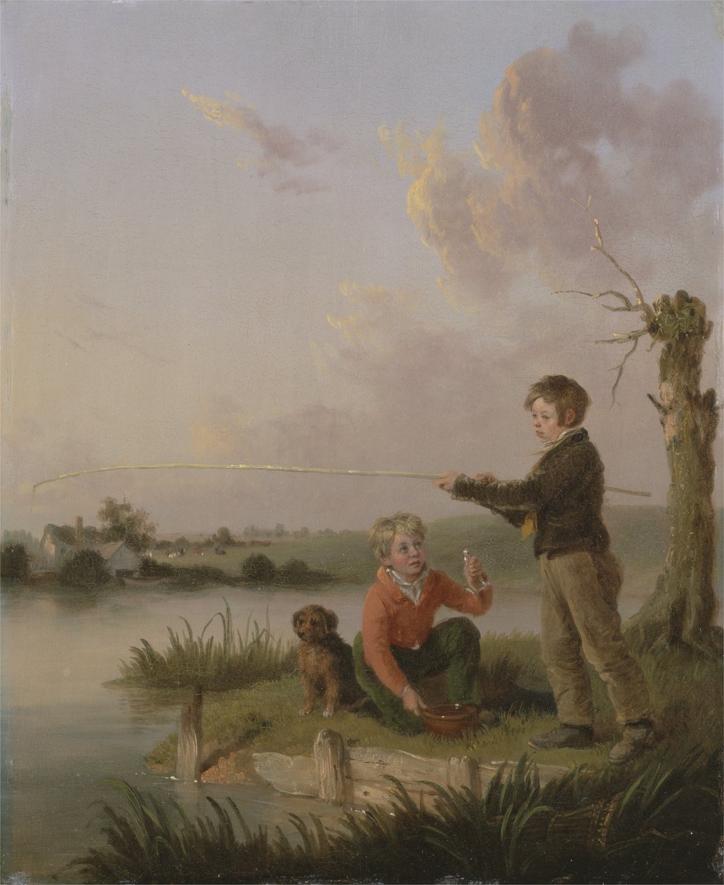 Les jeunes pêcheurs - Edmund Bristow
