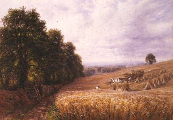 Rentrer la Moisson - Edmund George Warren