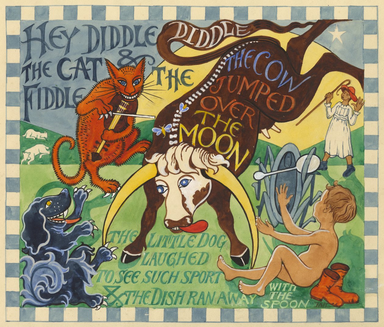 Hey Diddle Diddle - Edmund Hunter