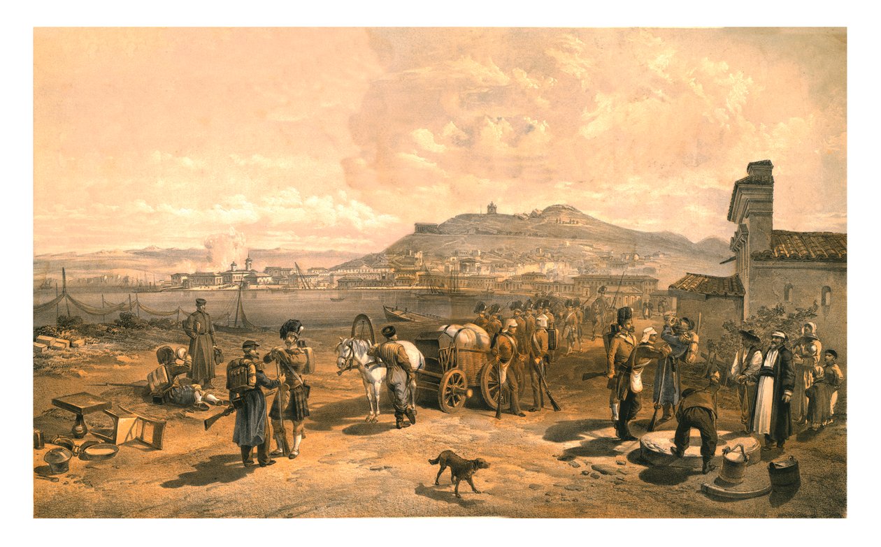 Kertch depuis le nord - Edmund Walker