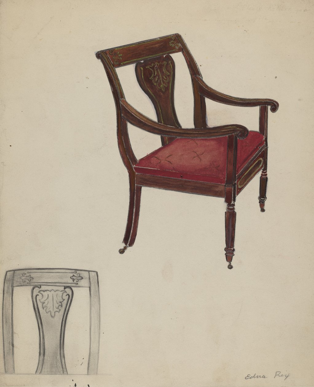 Fauteuil - Edna C. Rex