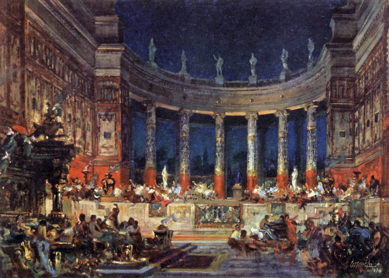 Festin chez Néron - Edoardo Marchioro