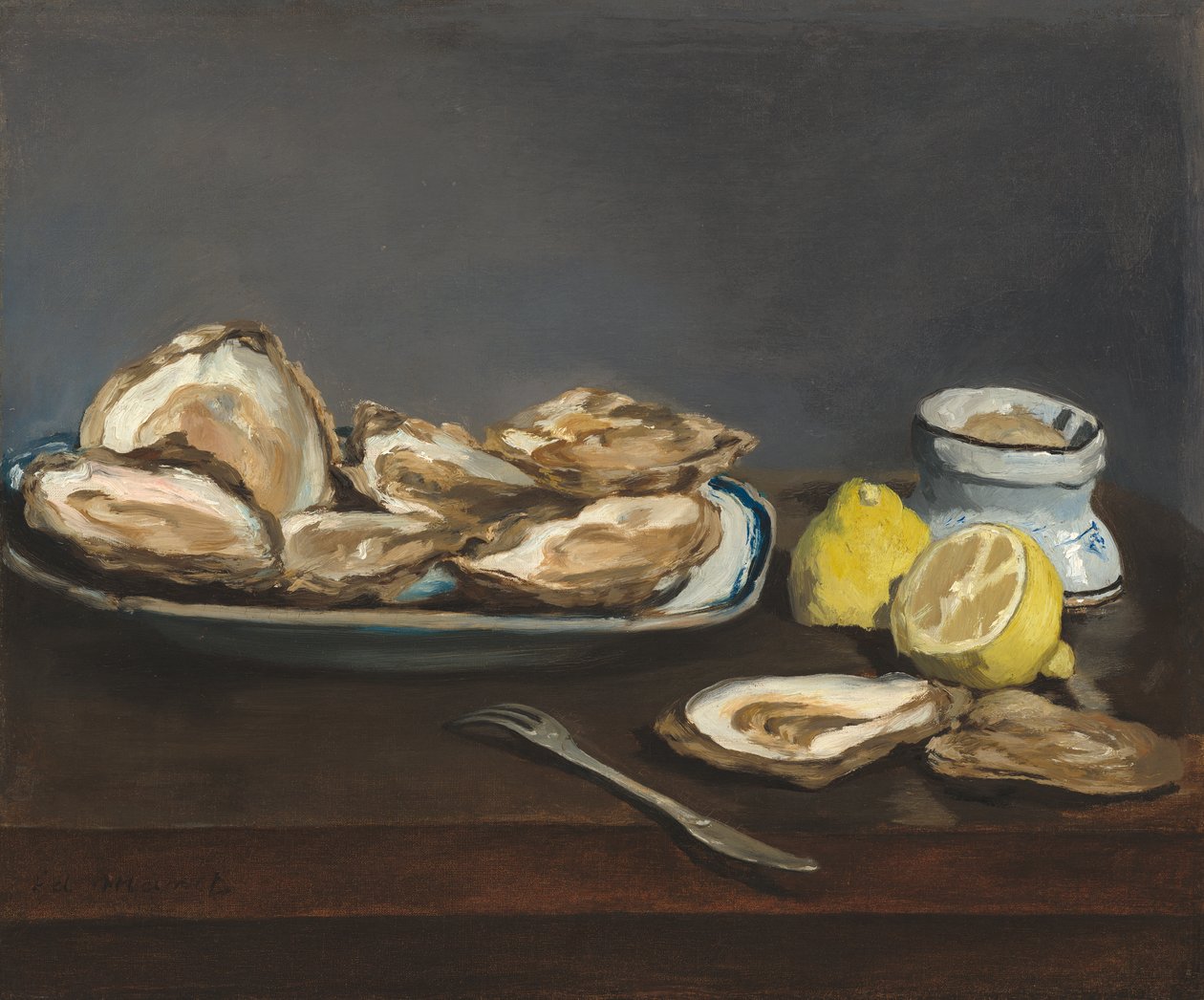 Huîtres, 1862 - Édouard Manet