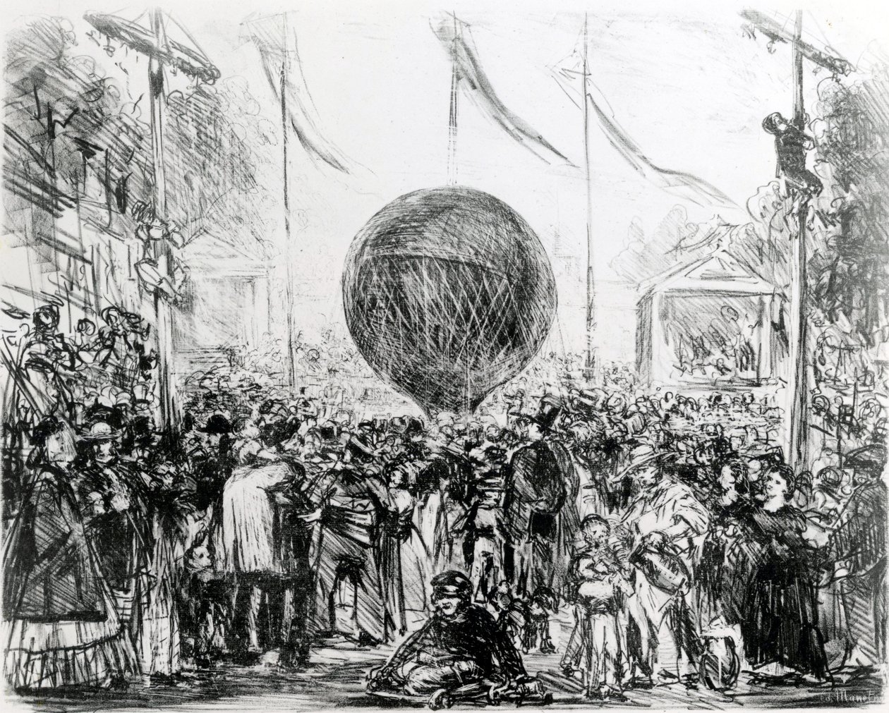 Le Ballon, 1862 - Édouard Manet