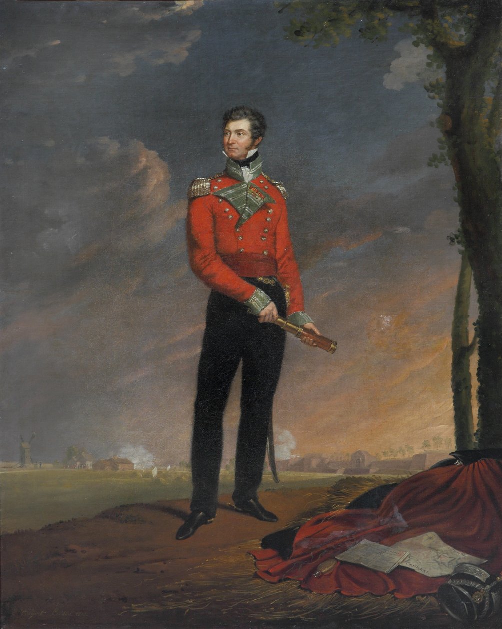 Major Sir Neil Campbell, 1819 - Edouard Pingret