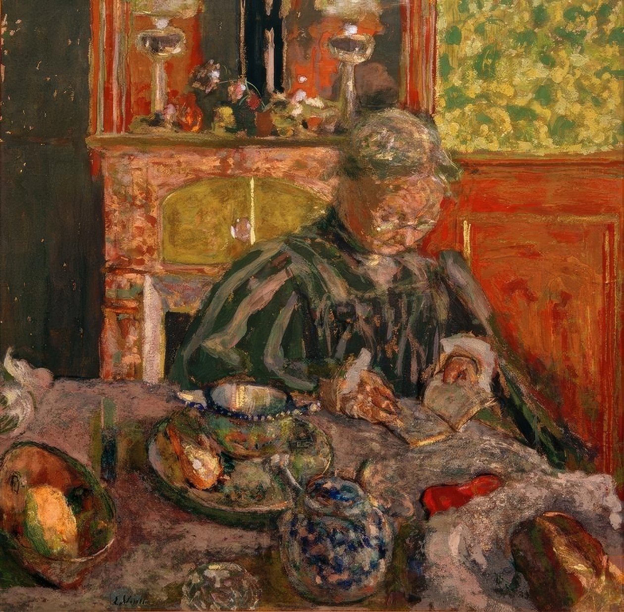 La liseuse - Edouard Vuillard