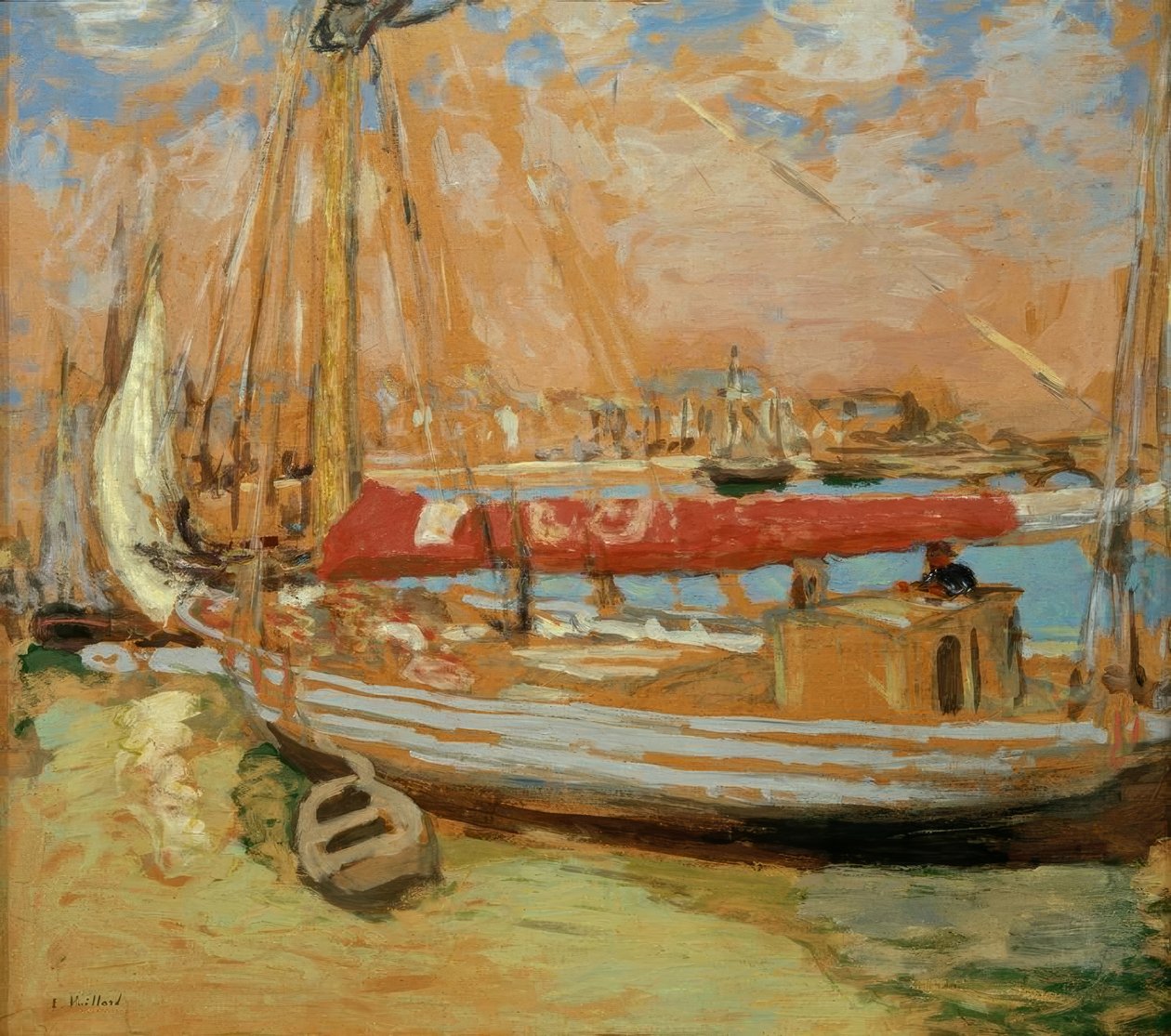 Le bateau de pêche - Edouard Vuillard