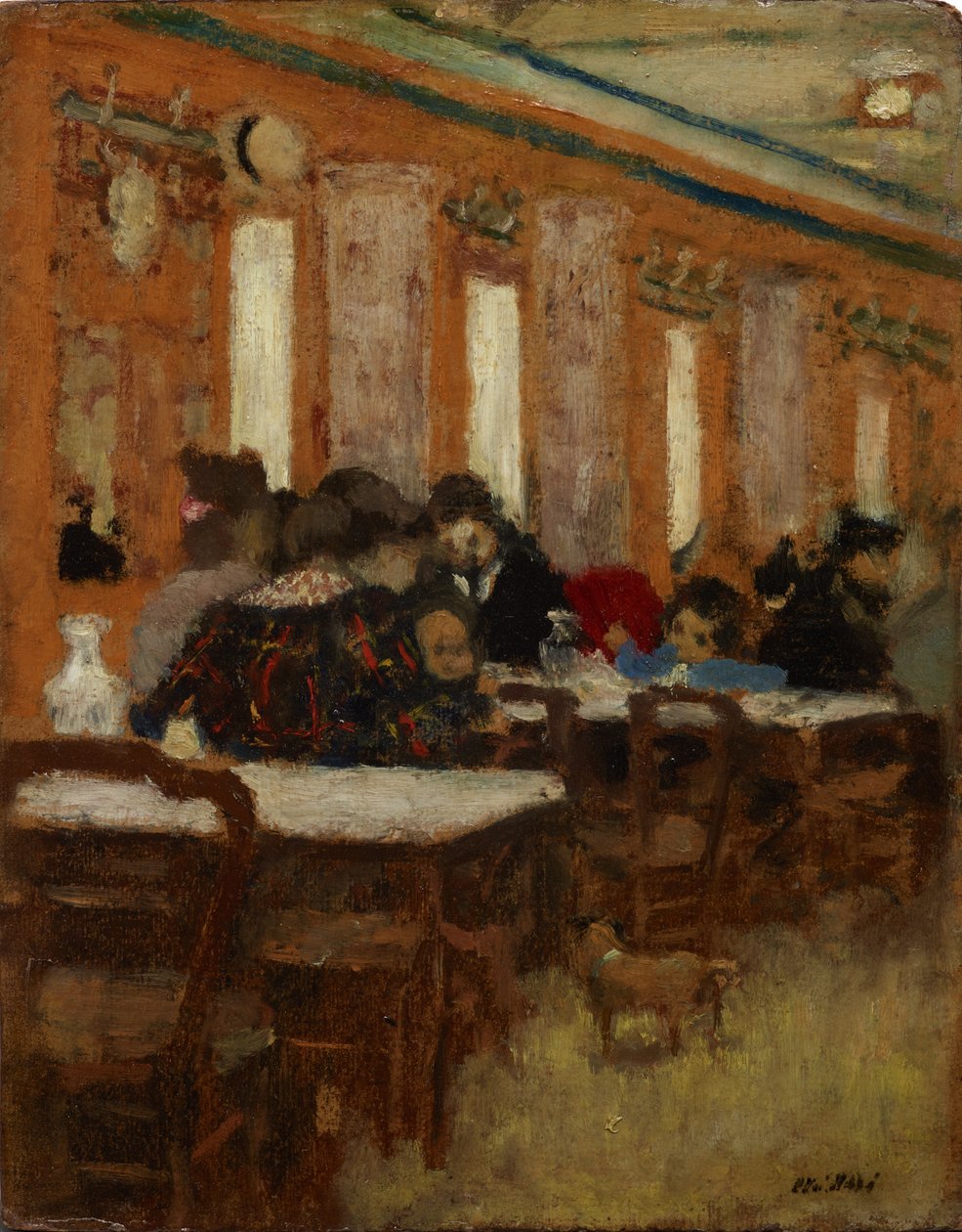 Le Petit Restaurant - Edouard Vuillard