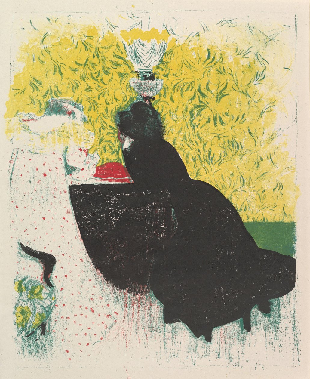 Les deux demi-sœurs, de la série Paysages et Intérieurs, 1899 - Edouard Vuillard