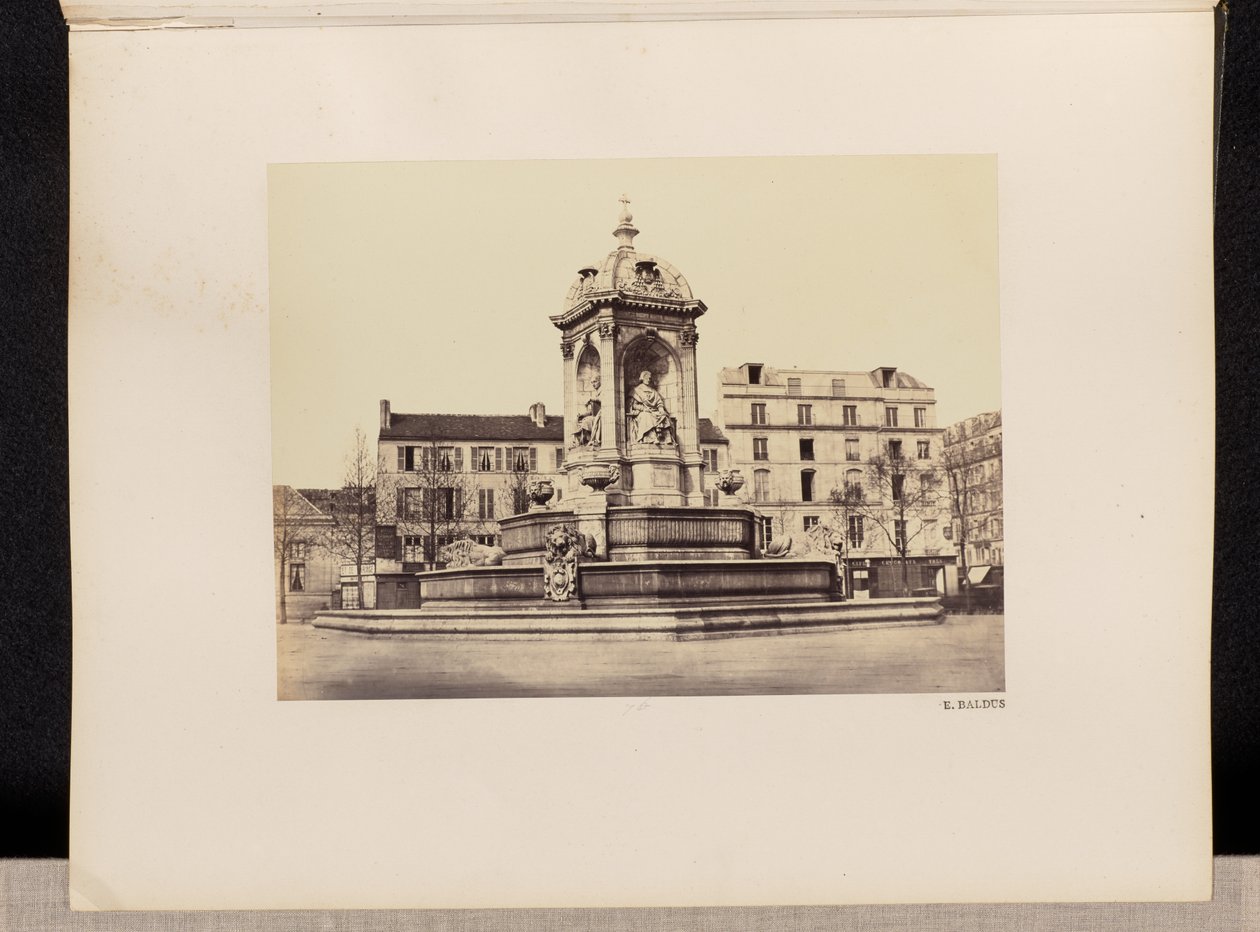 [Fontaine Saint Sulpice] (n° 76) - Édouard Baldus