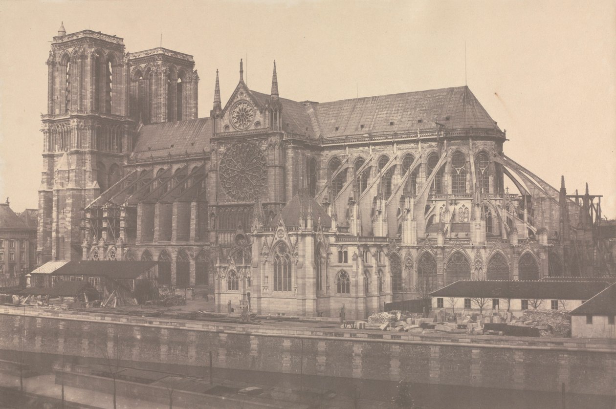 Notre-Dame, Paris, 1852-1853 - Édouard Baldus