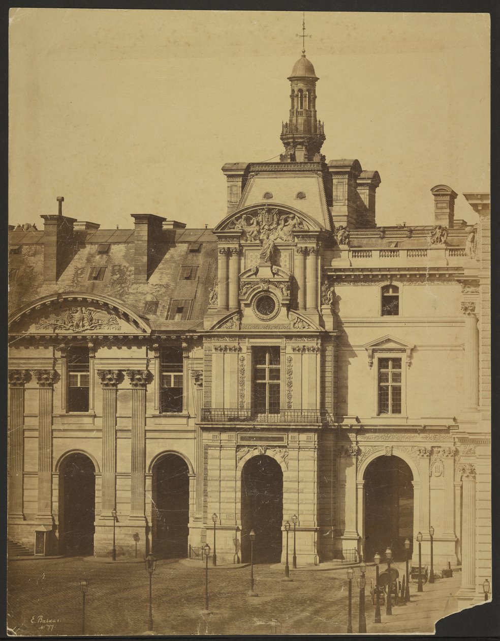 [Le Louvre, Pavillon de Rohan] - Édouard Baldus