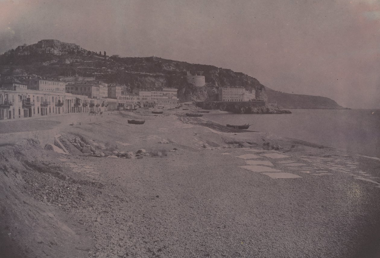 Les Ponchettes à Nice - Edouard Denis Baldus