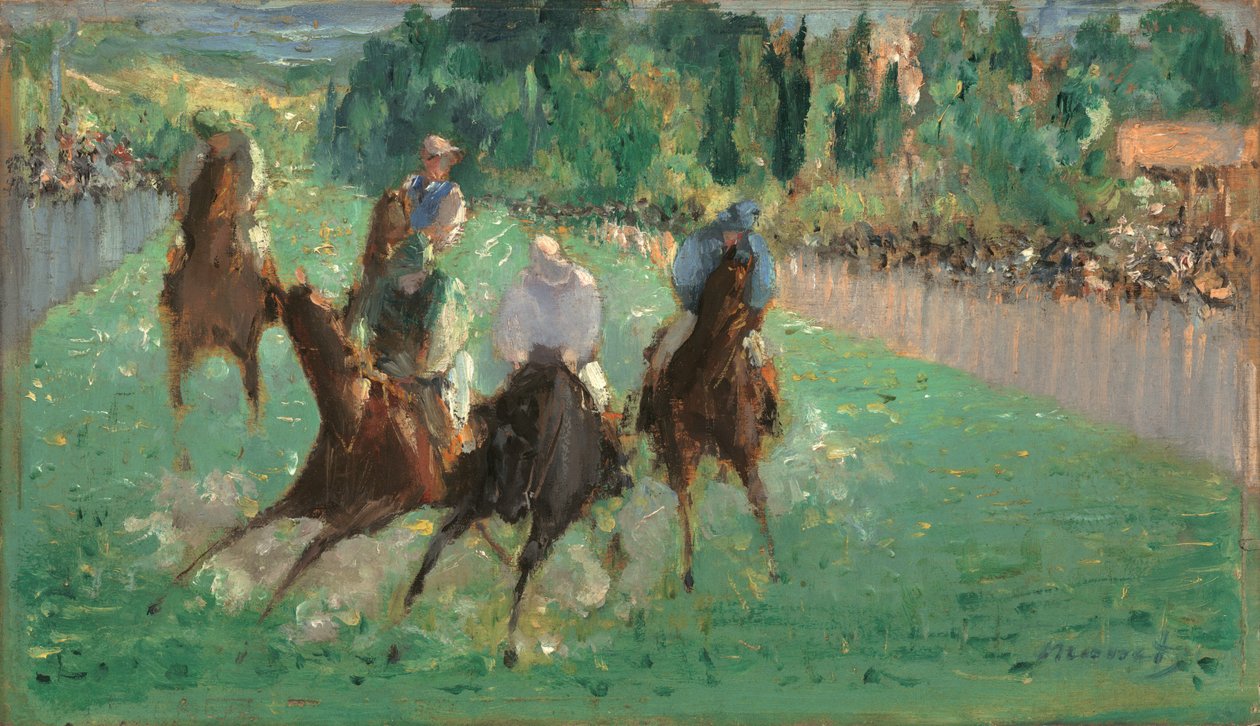 Aux Courses - Édouard Manet