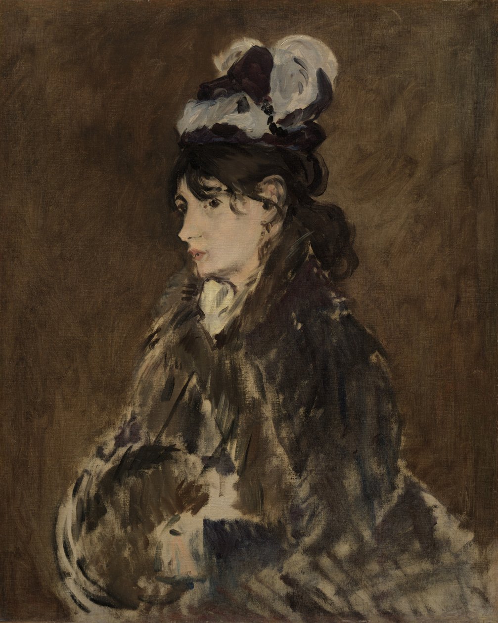 Berthe Morisot, c.1873 - Édouard Manet