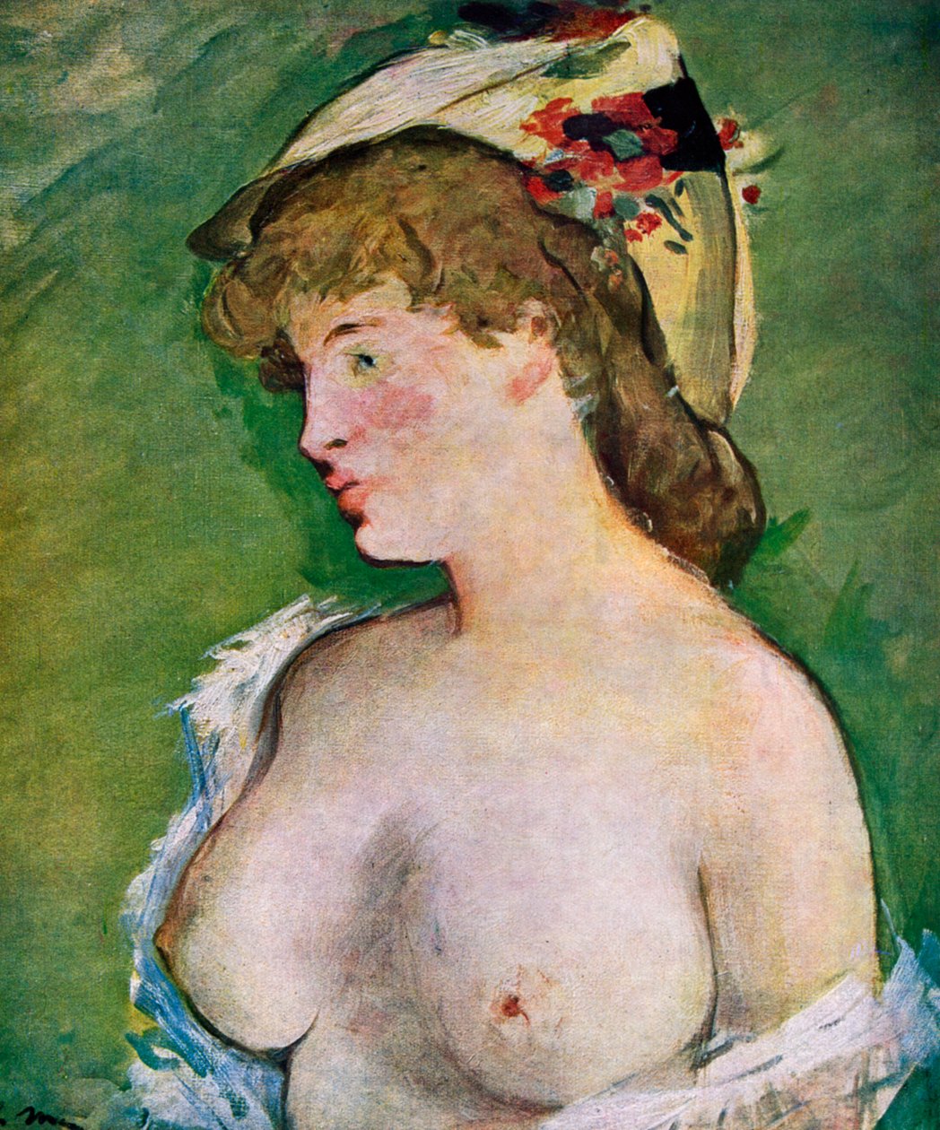 Femme blonde aux seins nus, 1878 - Édouard Manet