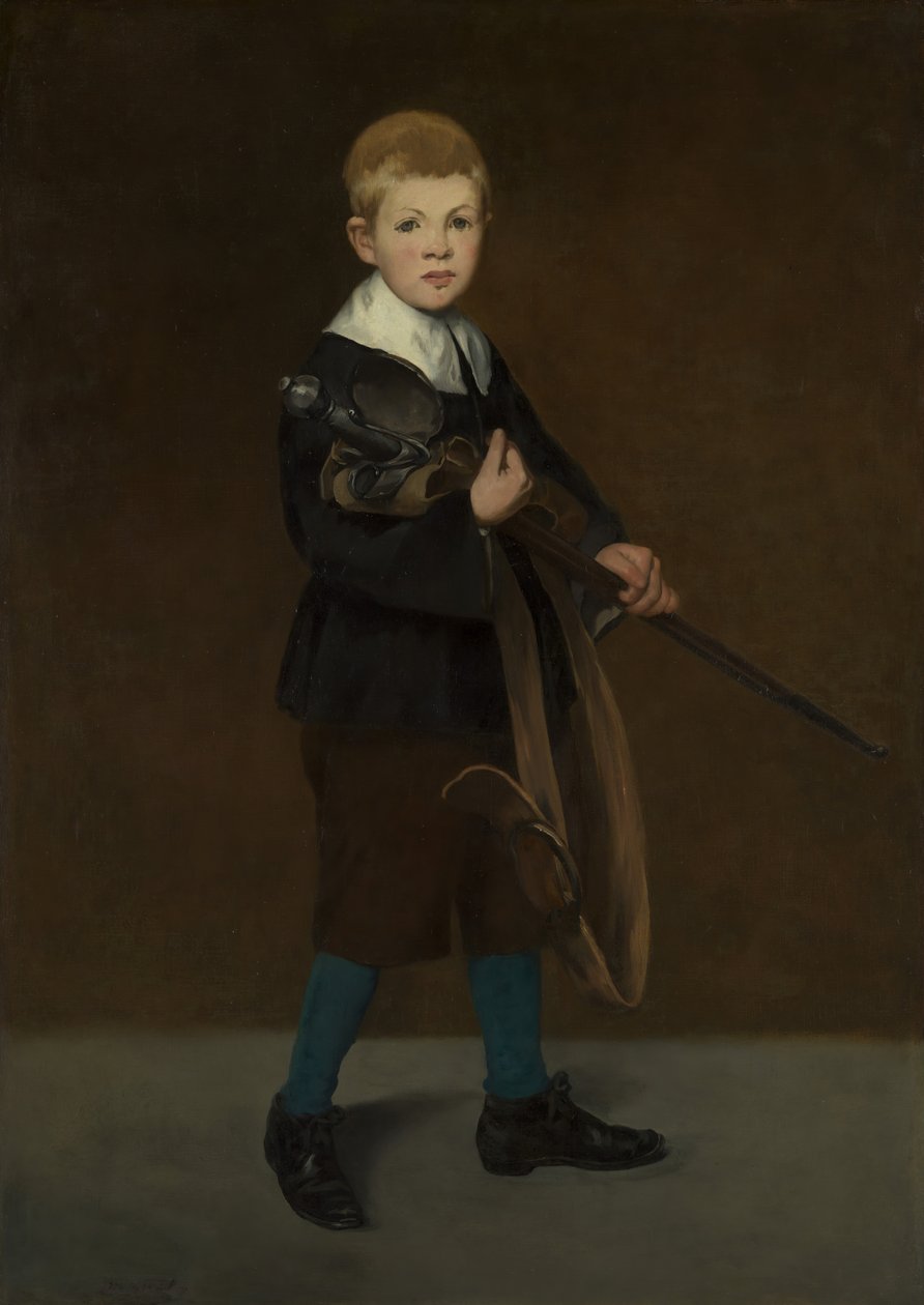 Garçon avec une épée, 1861. - Édouard Manet
