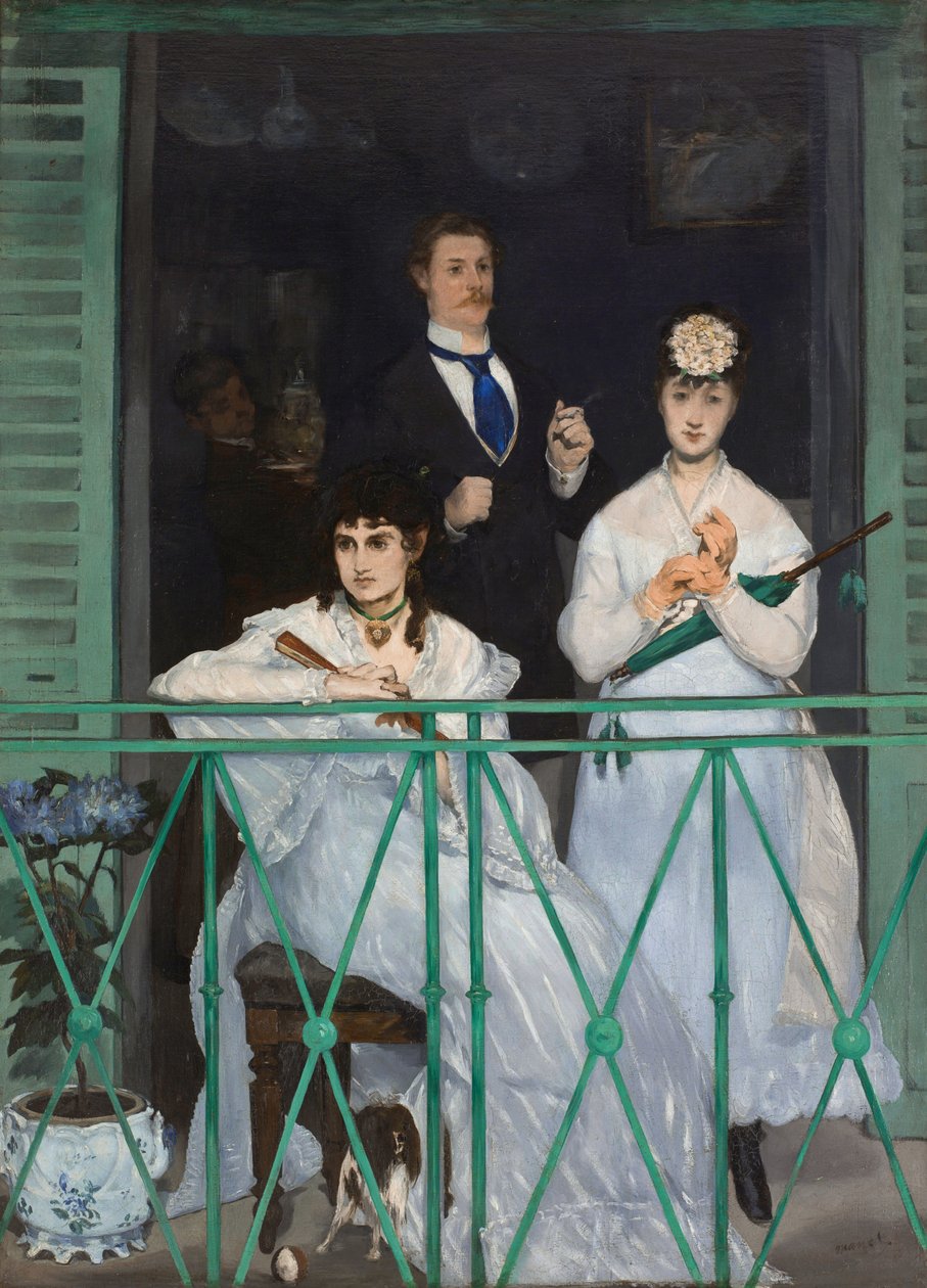 Français :  Le balcon The Balcony - Édouard Manet