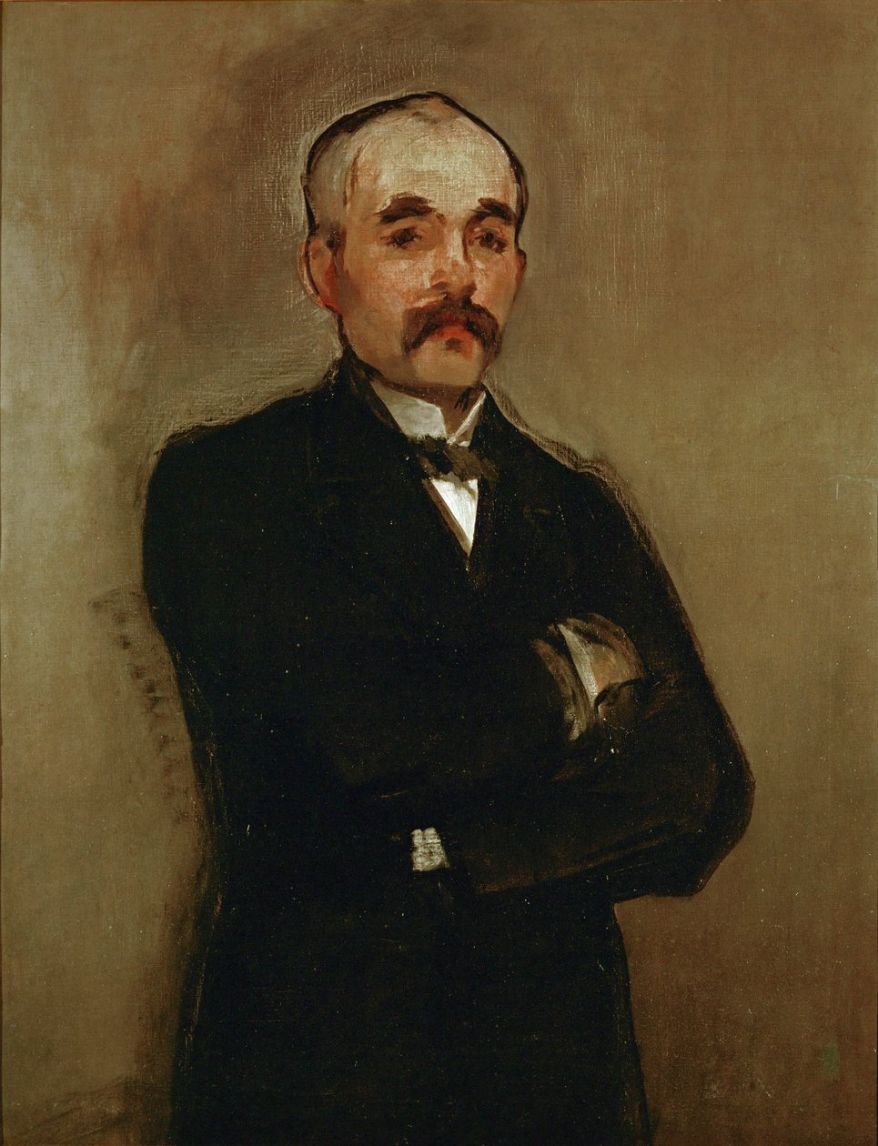 Georges Clemenceau … (oil on canvas) - Édouard Manet