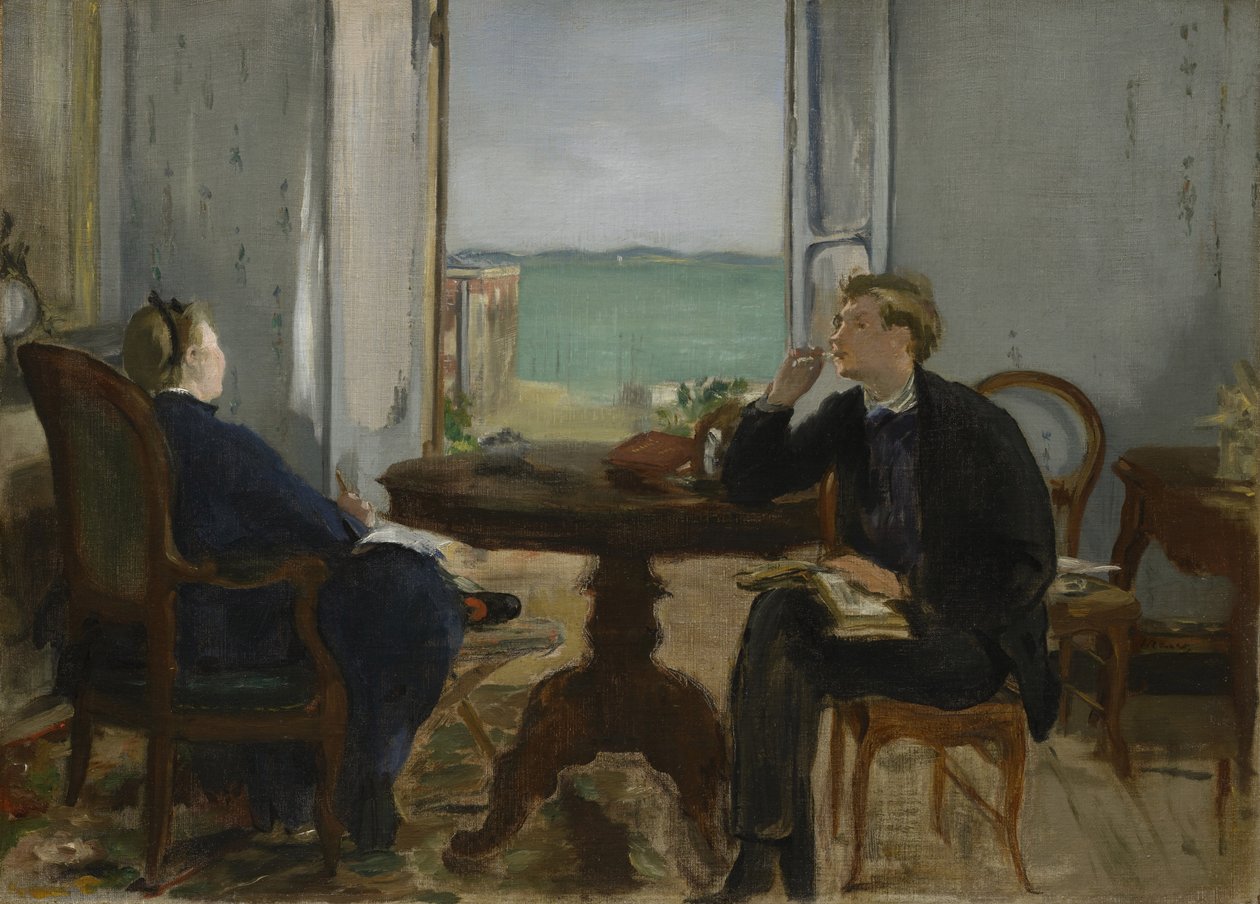 Intérieur à Arcachon, 1871 - Édouard Manet
