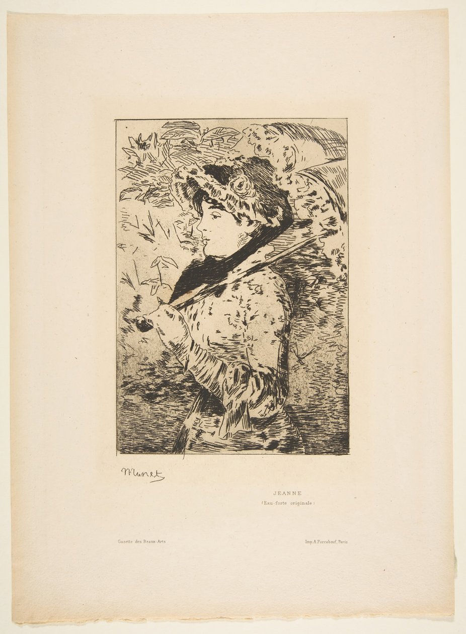 Jeanne, 1882 - Édouard Manet
