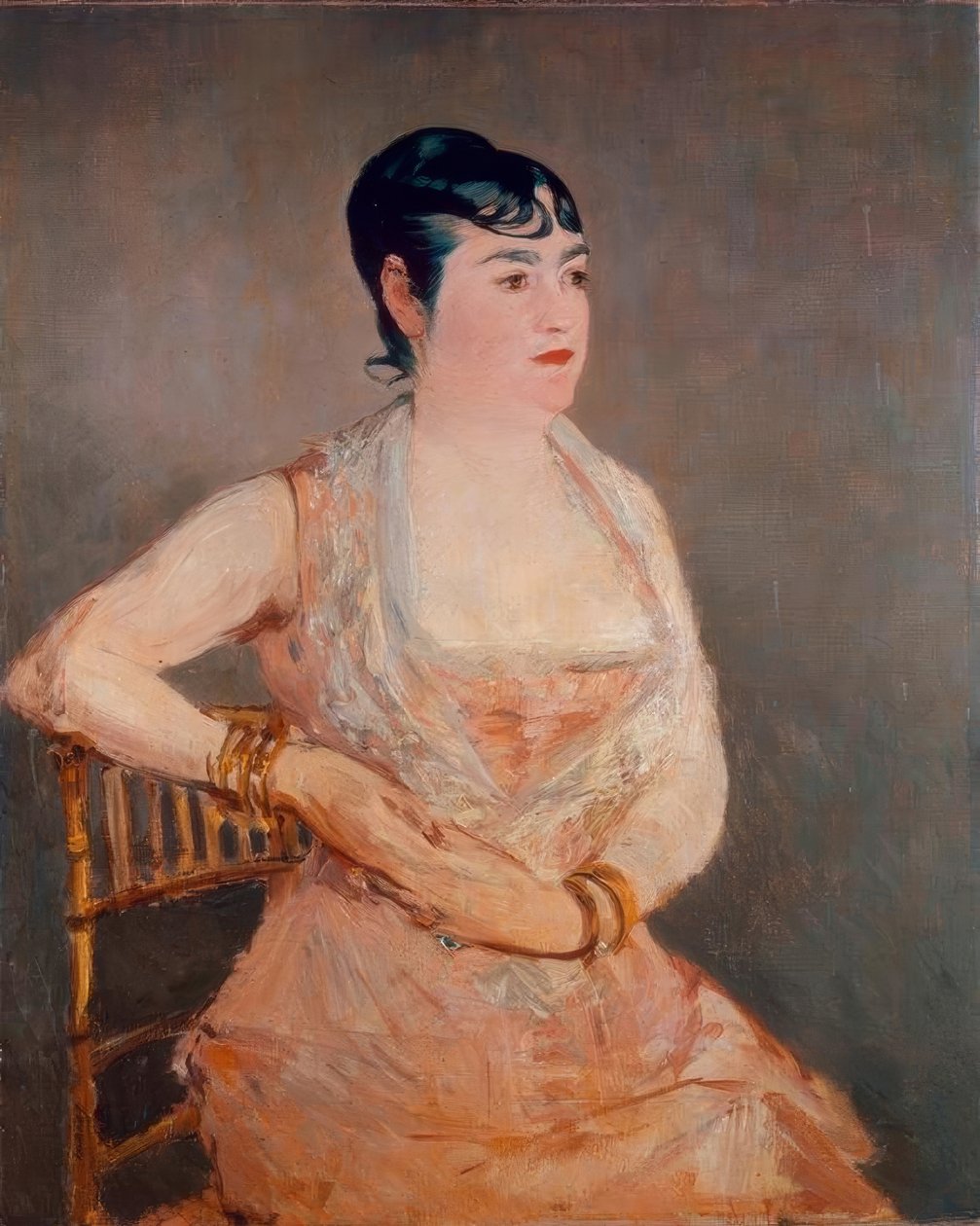 La Dame rose - Édouard Manet