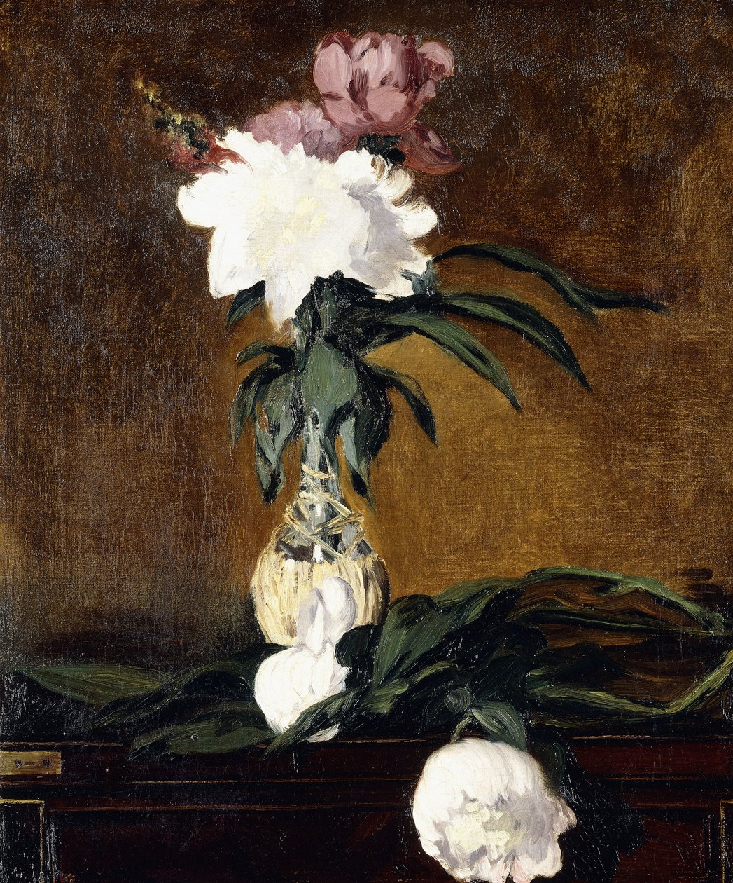 Pivoines dans une bouteille, 1864 - Édouard Manet