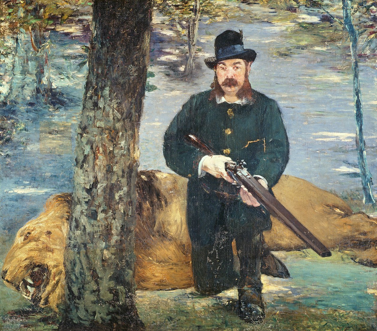 Pertuiset, chasseur de lions, 1881 - Édouard Manet