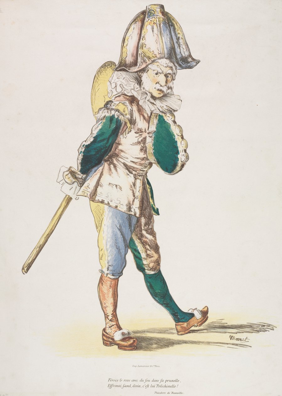 Polichinelle - Édouard Manet