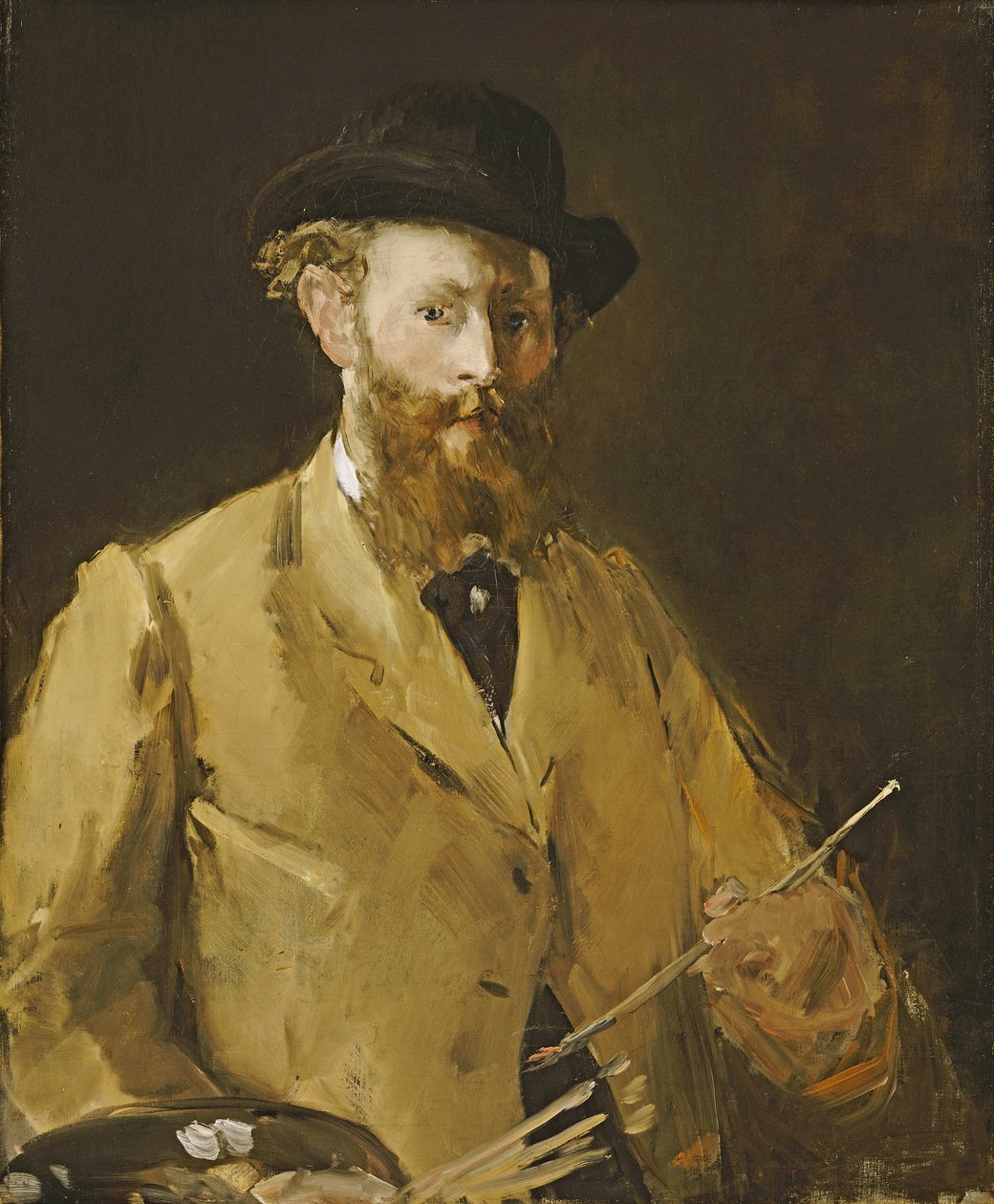 Autoportrait avec une palette - Édouard Manet