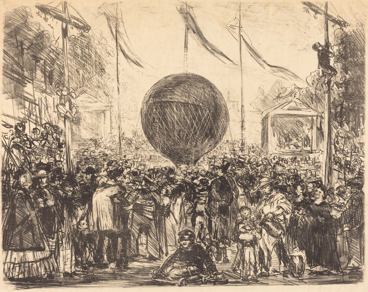 Le Ballon - Édouard Manet