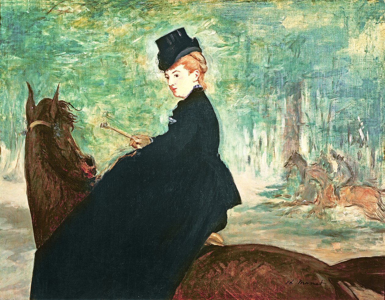 La Cavalière, 1875 - Édouard Manet