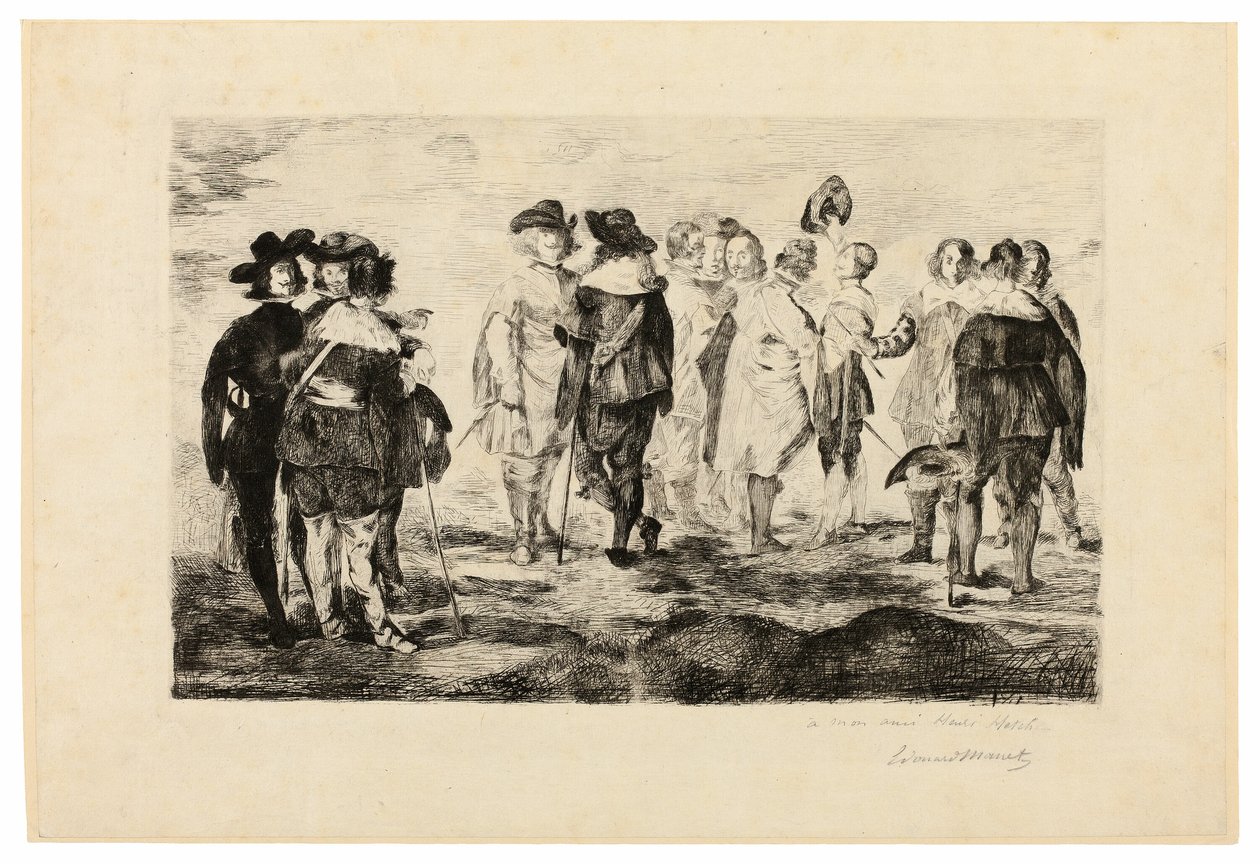 Les petits cavaliers - Édouard Manet