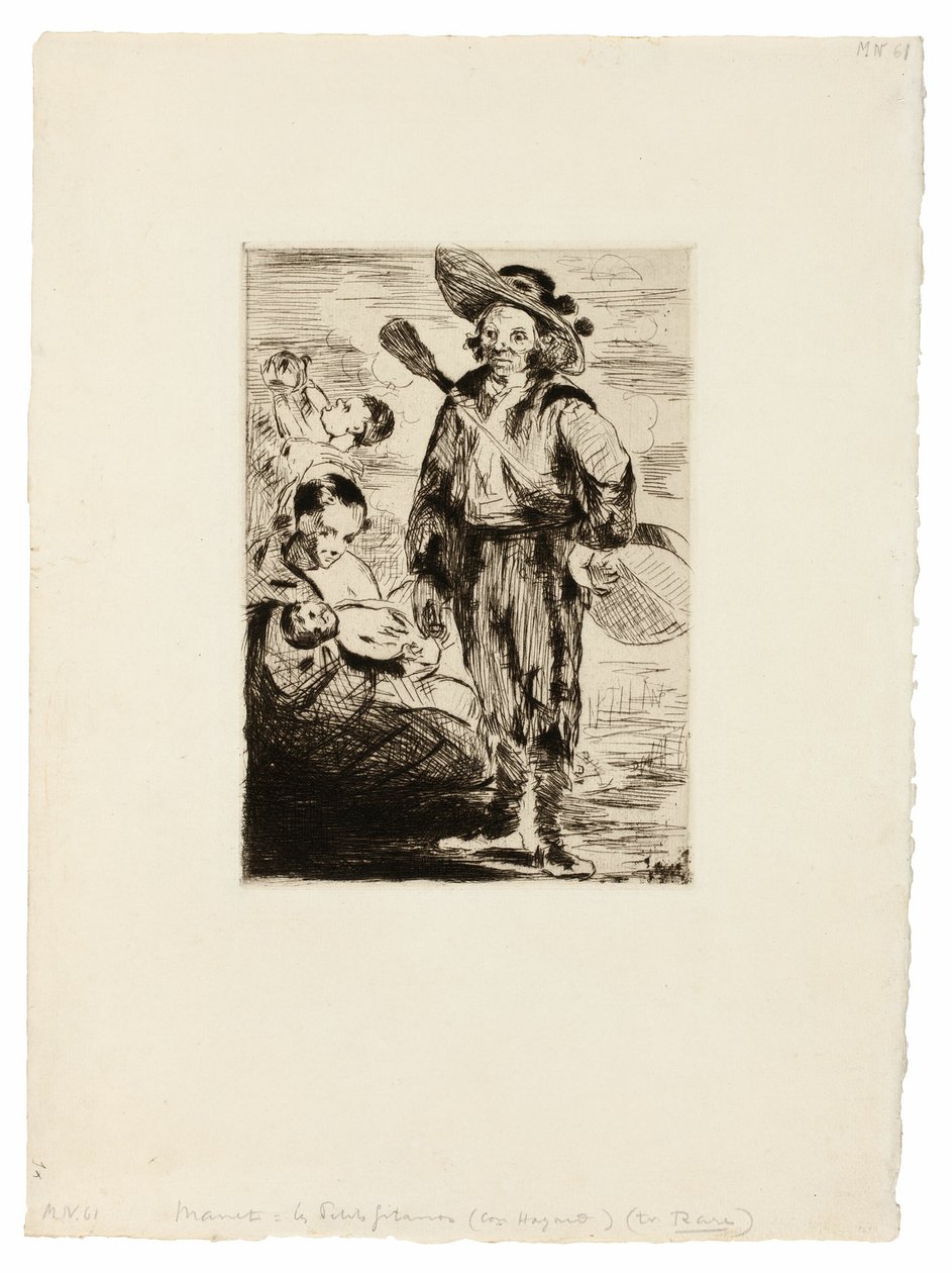 Les petits gitans - Édouard Manet