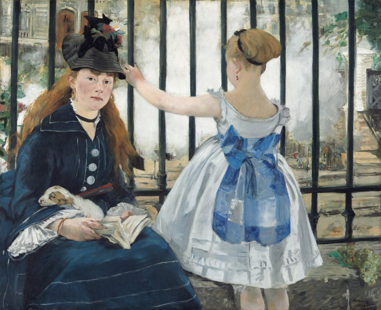 Le chemin de fer - Édouard Manet