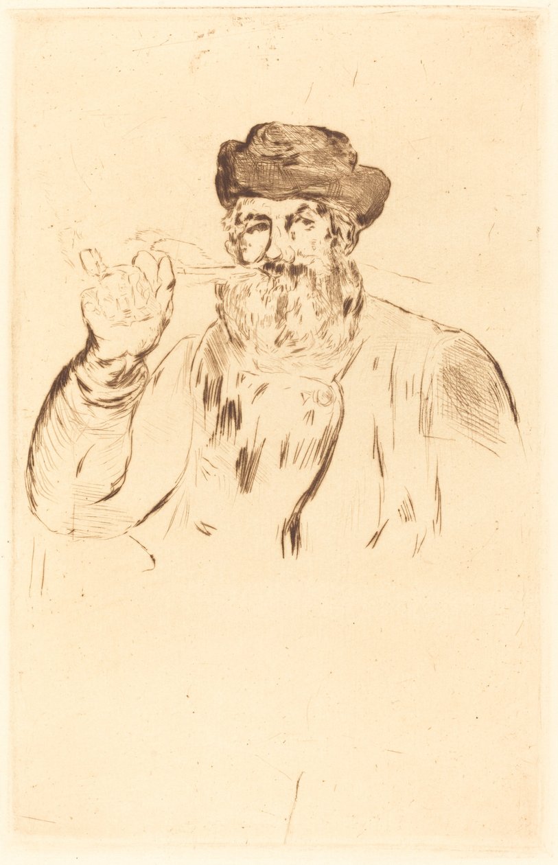 Le fumeur - Édouard Manet