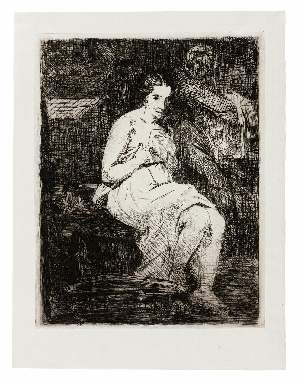 La Toilette - Édouard Manet