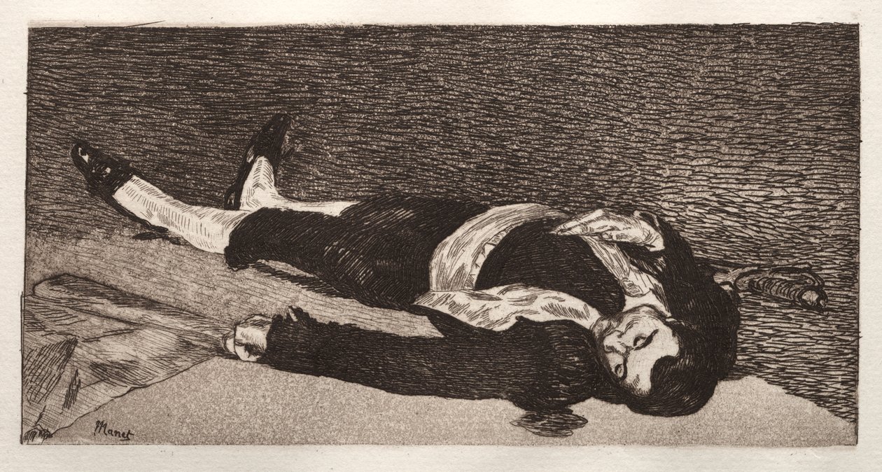 Torero mort - Édouard Manet
