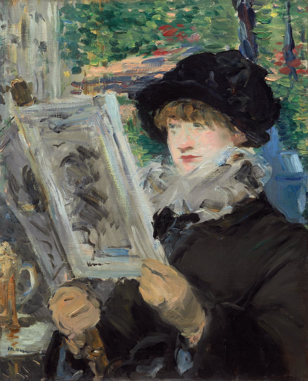 Femme Lecture - Édouard Manet
