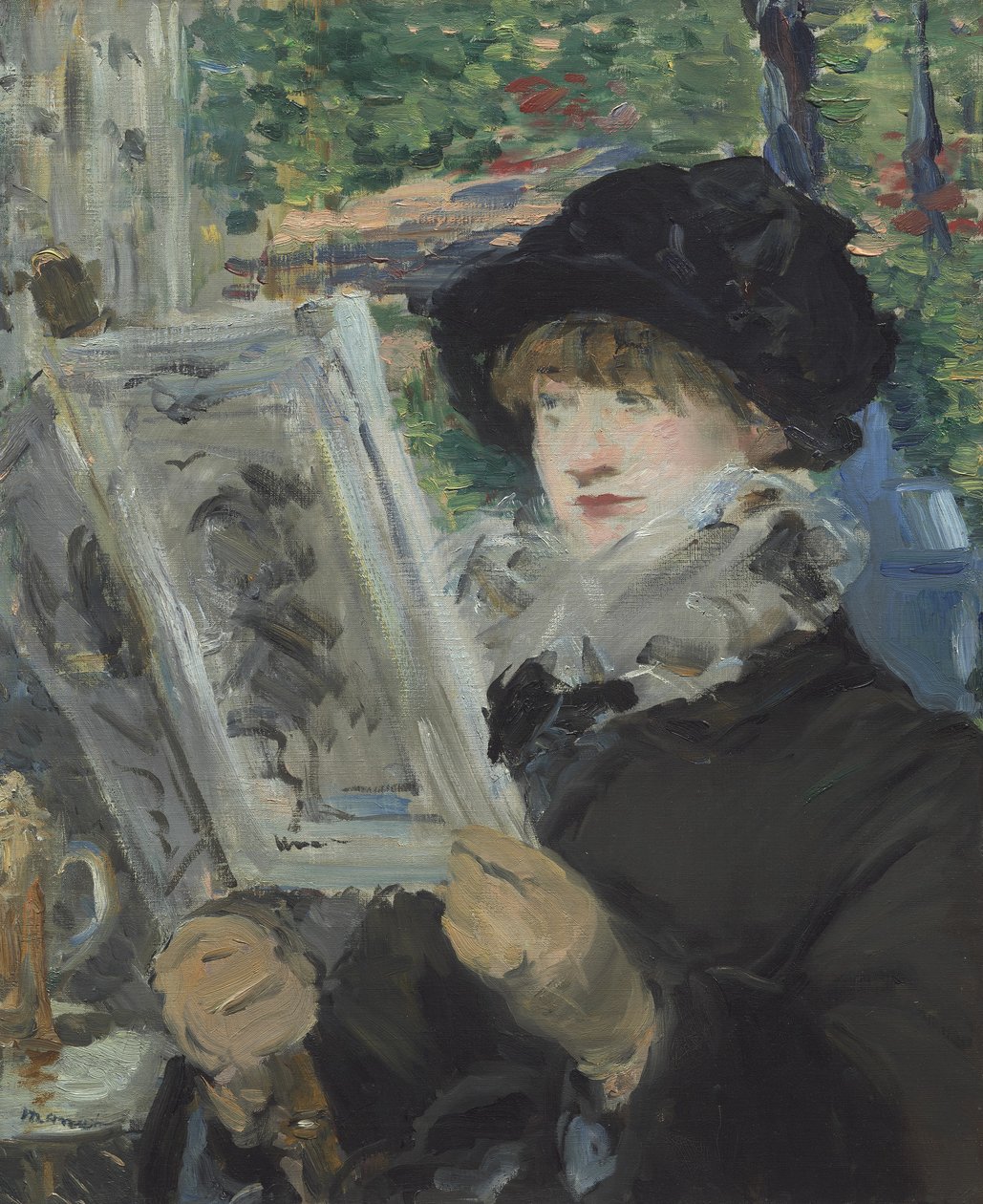 Femme lisant, 1879-80 - Édouard Manet