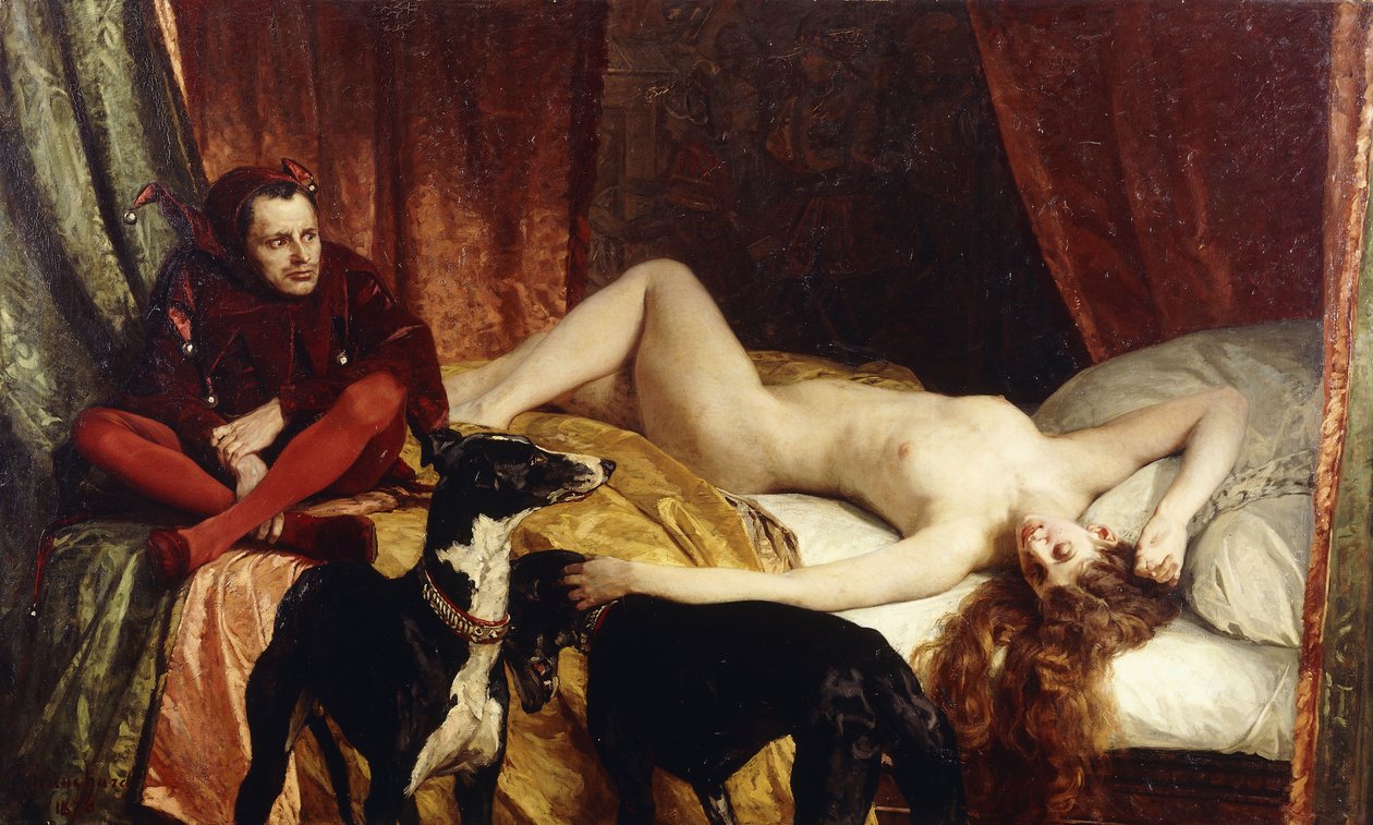 Le Bouffon, 1868 - Edouard Theophile Blanchard