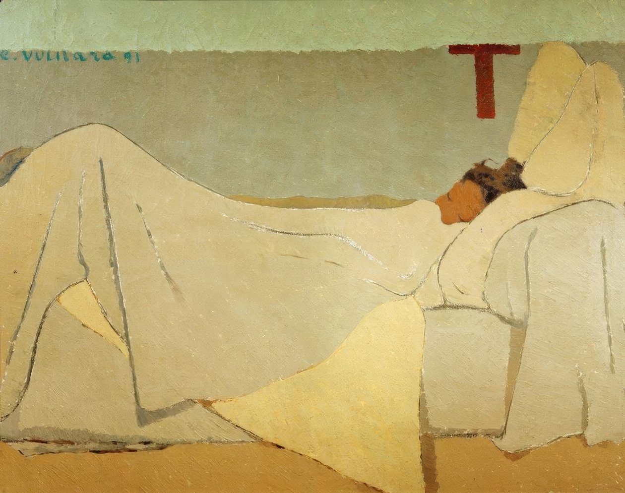 Au lit - Edouard Vuillard