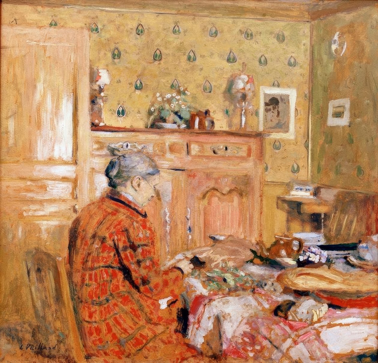 Le petit déjeuner - Edouard Vuillard