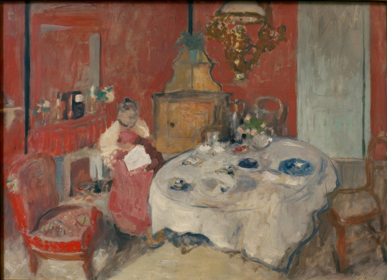 La salle à manger - Edouard Vuillard